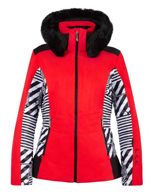 Veste de ski Camille Pr Ff rouge