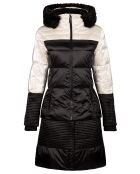 Parka Coralie Ff noir/crème