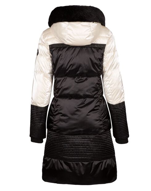 Parka Coralie Ff noir/crème