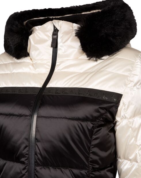 Parka Coralie Ff noir/crème