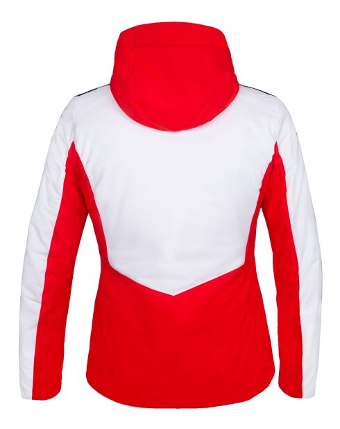 Veste de ski Droites rouge/blanc