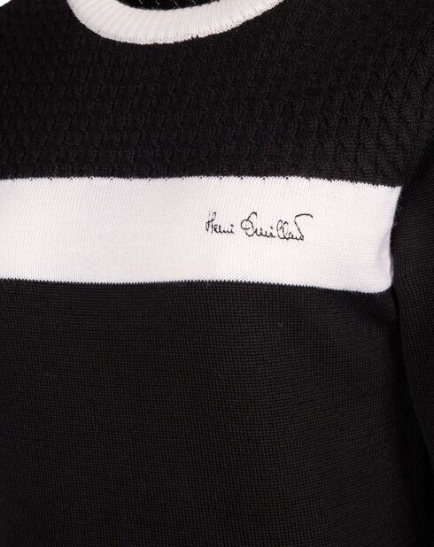 Pull en Laine mélangée Plume Hd noir