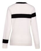 Witte trui van wolmix Plume Hd