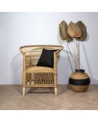 Fauteuil Rotin Zomba naturel - 76x50x82 cm