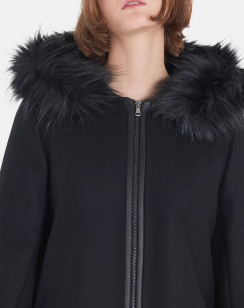 Duffle-coat en Laine mélangée Max noir