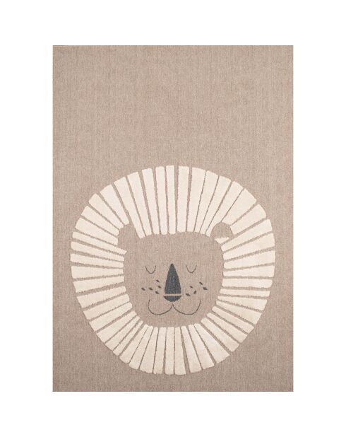 Tapis bambi beige - 80x150 cm