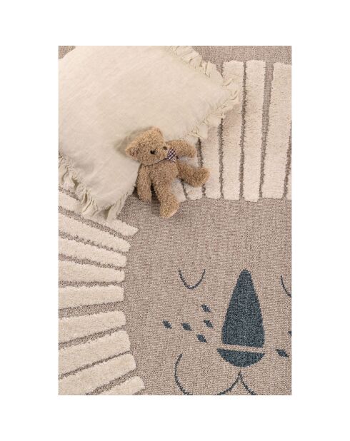 Tapis bambi beige - 80x150 cm