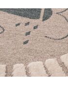 Tapis bambi beige - 80x150 cm