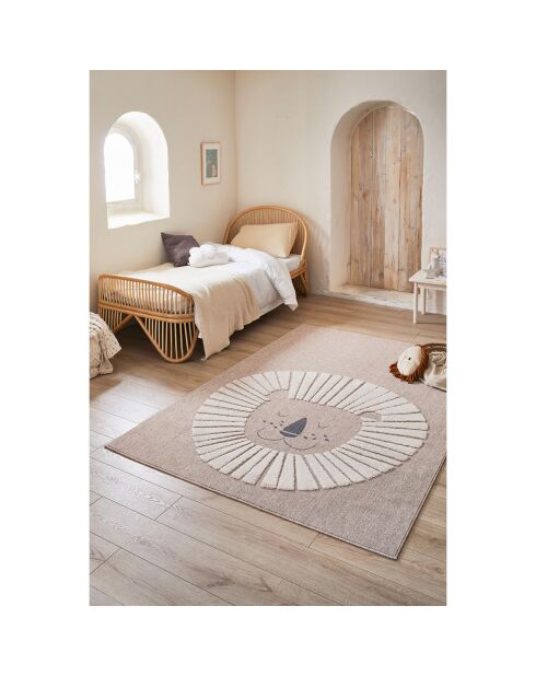 Tapis bambi beige - 80x150 cm