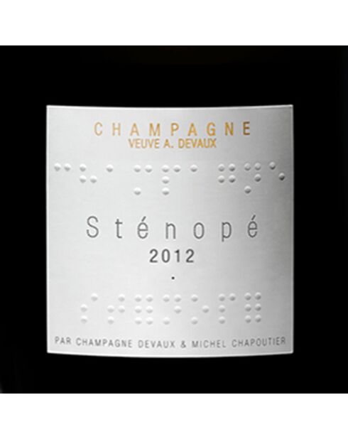 1 Champagne Brut Sténopé 2012 Devaux 75cl