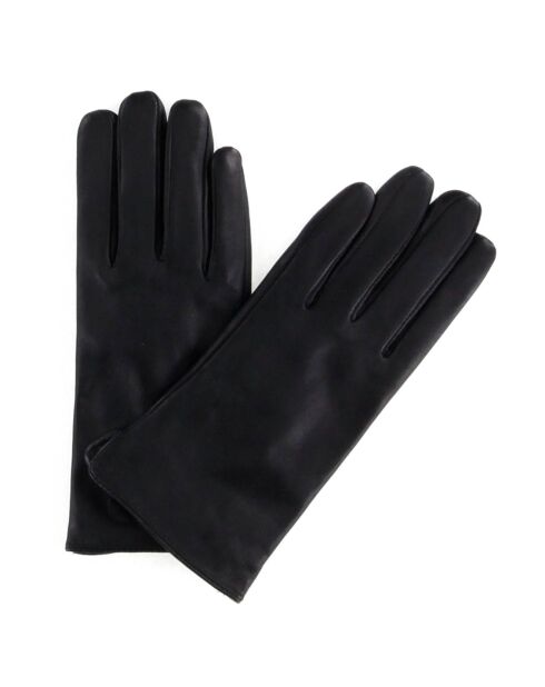 Gants en Cuir d'Agneau Femme noirs