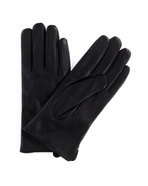 Gants en Cuir d'Agneau Femme noirs