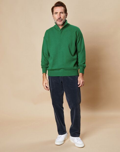 Pull 100% Laine d'Agneau Joshua chlorophylle