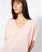 Pull en Lin & Coton Lelena blossom