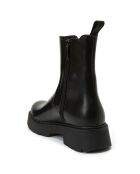 Boots en Cuir Justine noires