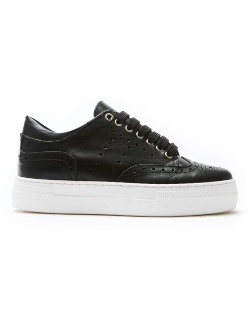 Sneakers en Cuir Mia noires