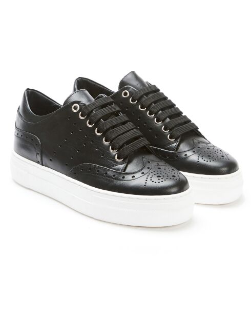Sneakers en Cuir Mia noires