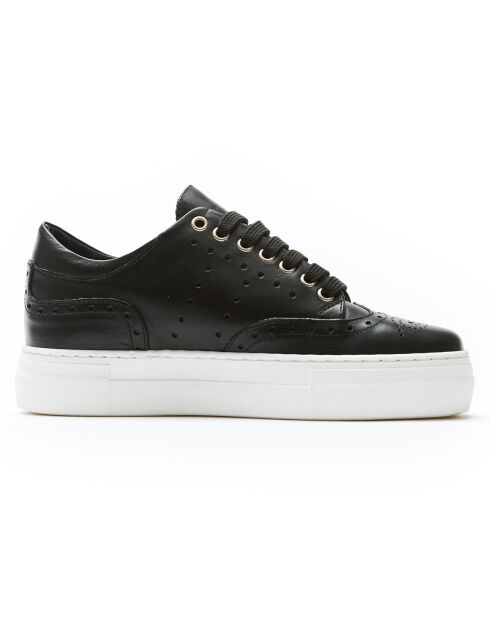 Sneakers en Cuir Mia noires