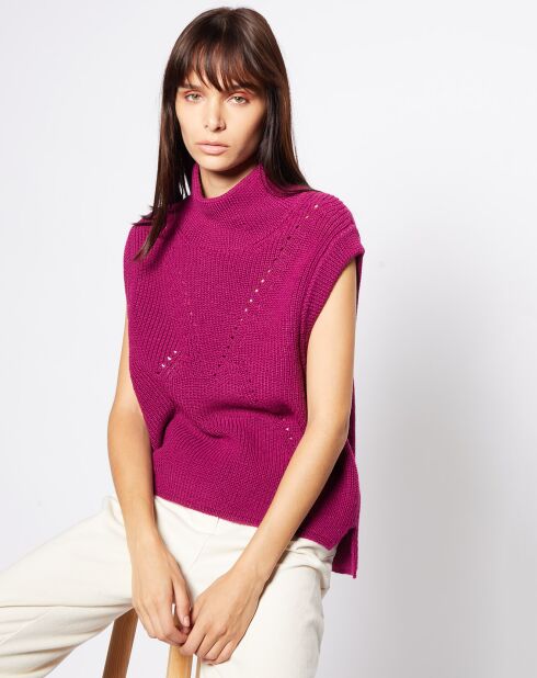 Pull en Laine mélangée Lemadison berry