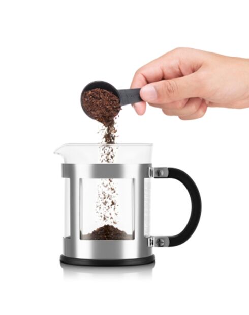 Caffettiera francese, 4 tazze Kenya grigio cromato - 0,5L