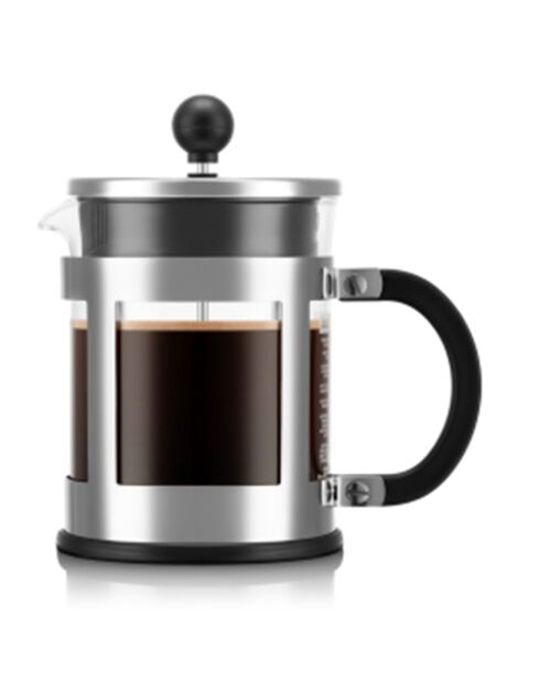 Caffettiera francese, 4 tazze Kenya grigio cromato - 0,5L