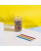 Presso transparentes Aufbewahrungsglas mit luftdichtem Deckel — 0,6 l