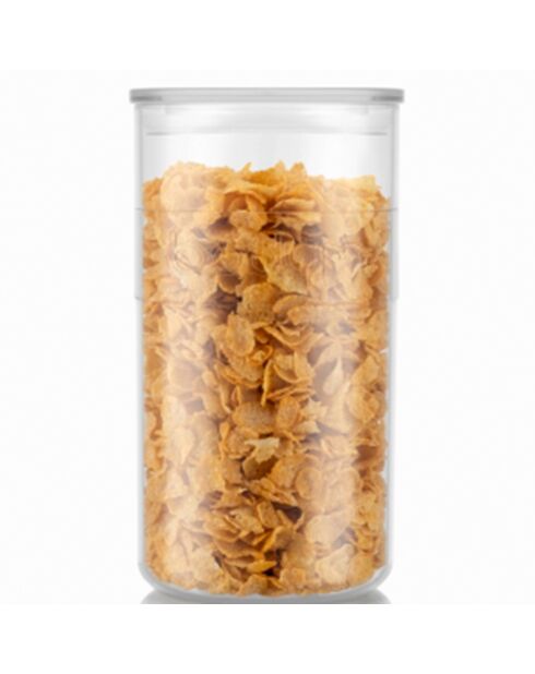 Bocal conservation avec couvercle hermétique Presso transparent - 2L