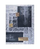 Tapis stampa noir - 120x160 cm