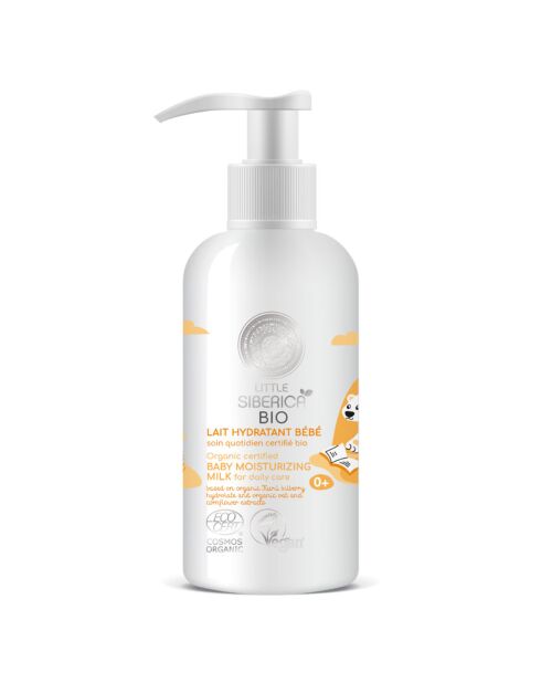 Zertifizierte Bio-Baby-Feuchtigkeitscreme - 250 ml