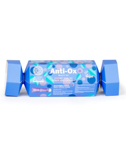 Set per la cura del viso antiossidante Blueberry - 3 pezzi