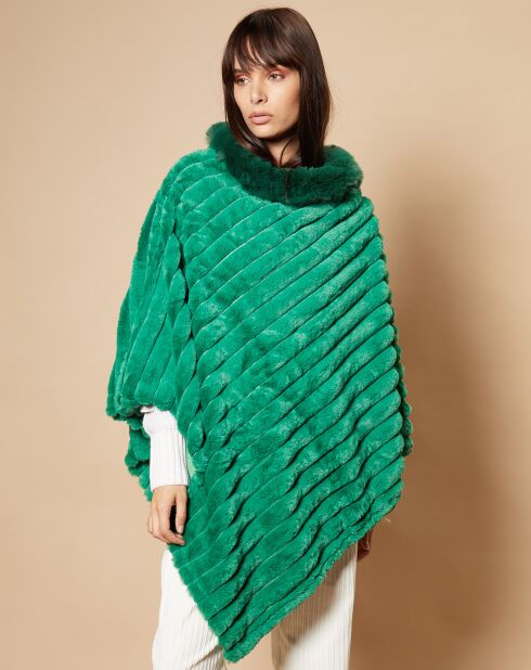 Poncho Eva vert