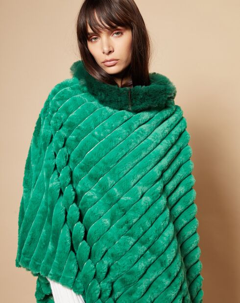 Poncho Eva vert