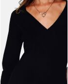 Pull en Cachemire & Soie mélangés Julia noir