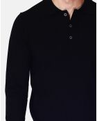 Pull en Cachemire 3 fils mélangé Michel noir