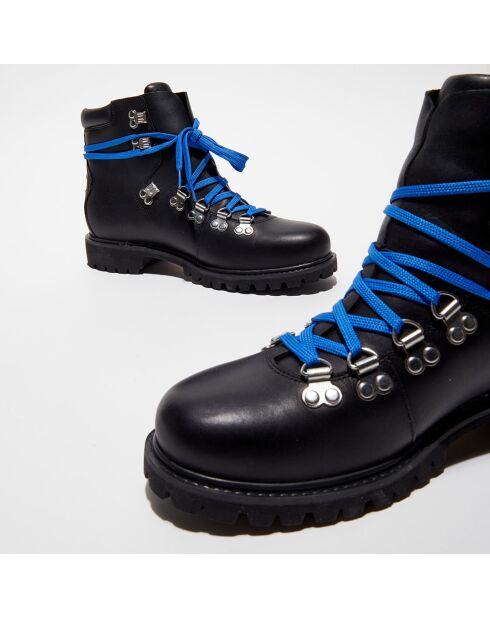 Boots en Cuir 1978 Hike noires