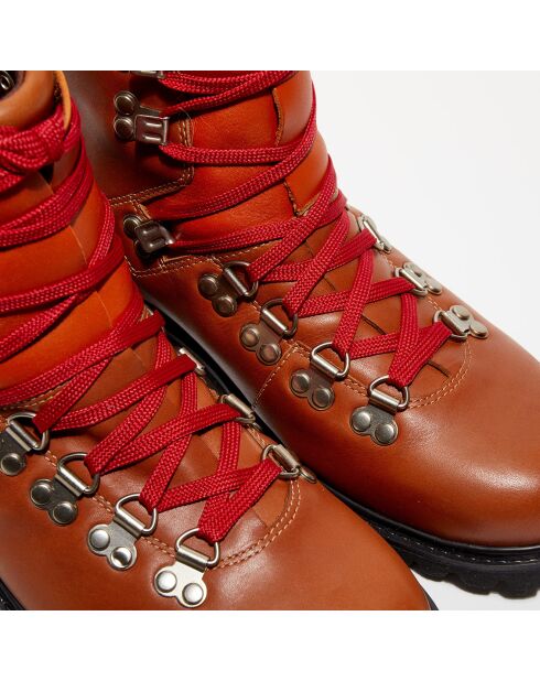 Boots en Cuir 1978 Hike cognac