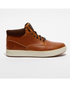Boots en Cuir Cityroam Cup cognac