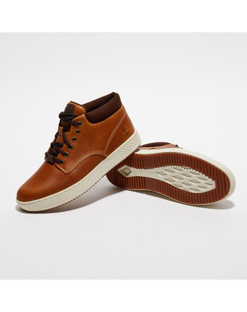 Boots en Cuir Cityroam Cup cognac