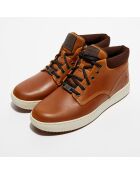 Boots en Cuir Cityroam Cup cognac