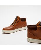 Boots en Cuir Cityroam Cup cognac