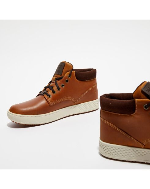 Boots en Cuir Cityroam Cup cognac