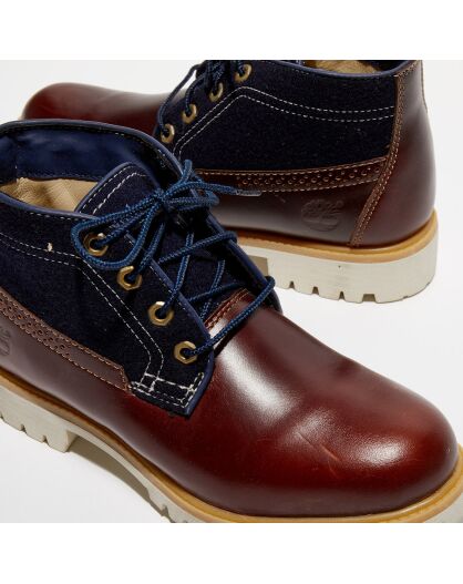Boots 6 inches Premium marron