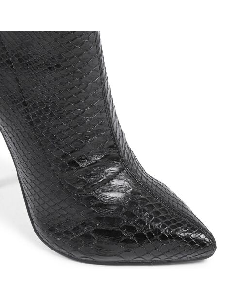 Bottines Marta noires - Talon 11 cm