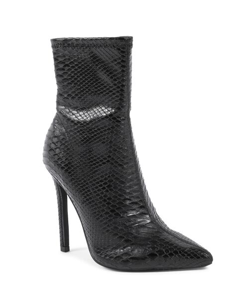 Bottines Marta noires - Talon 11 cm