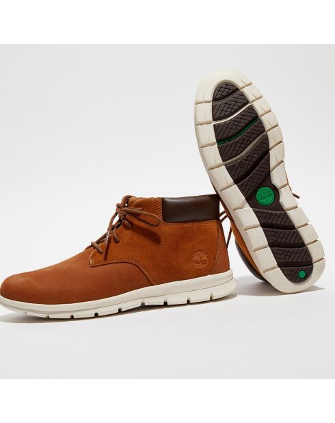 Boots en Cuir Graydon marron