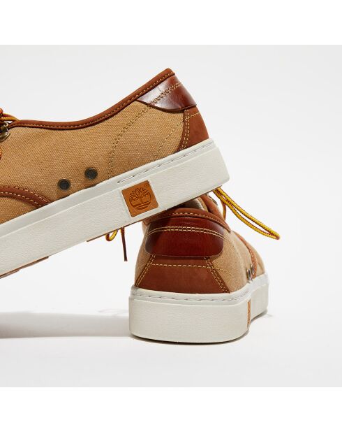 Tennis en Toile Amherst marron