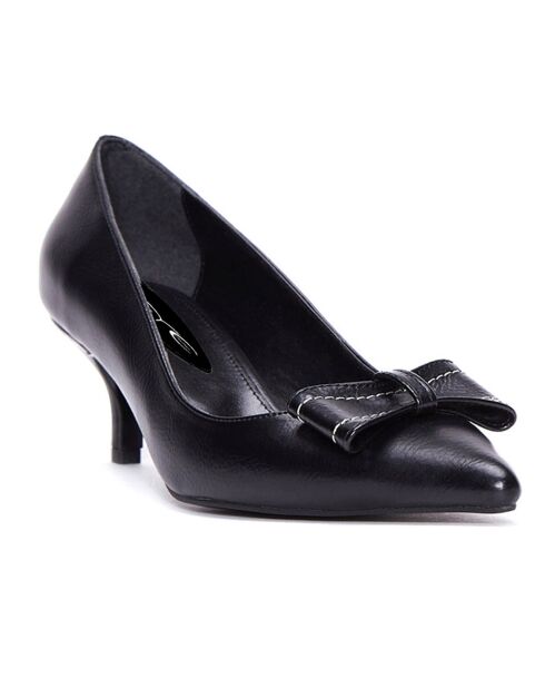 Escarpins Pauline noirs - Talon 6 cm