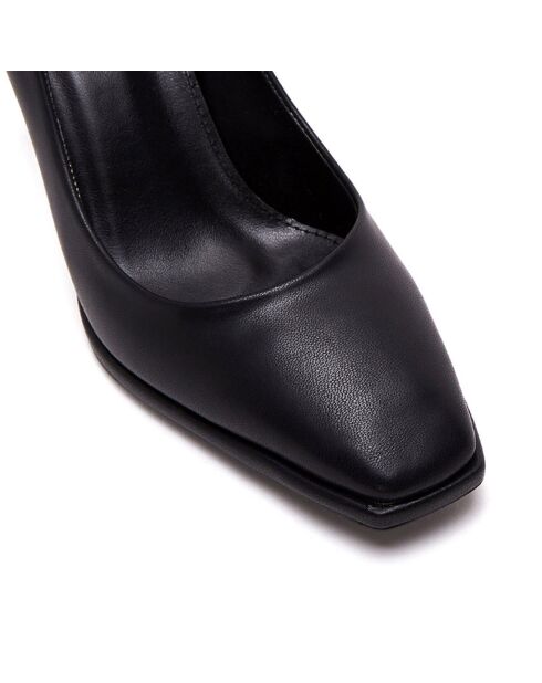 Escarpins Justine noirs - Talon 9 cm
