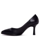 Escarpins Justine noirs - Talon 9 cm