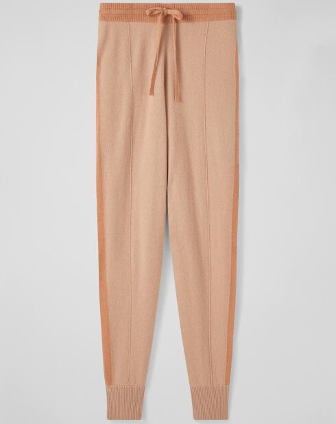 Pantalon 100% Cachemire Bergen camel